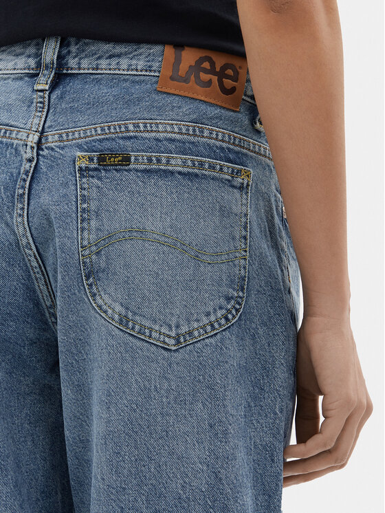 Lee Lee Jeansy Rider 112349551 Niebieski Loose Fit