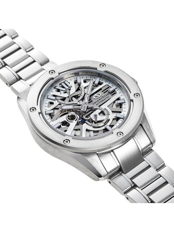 Orient Star Orient Star Zegarek RE-BZ0001S00B Srebrny