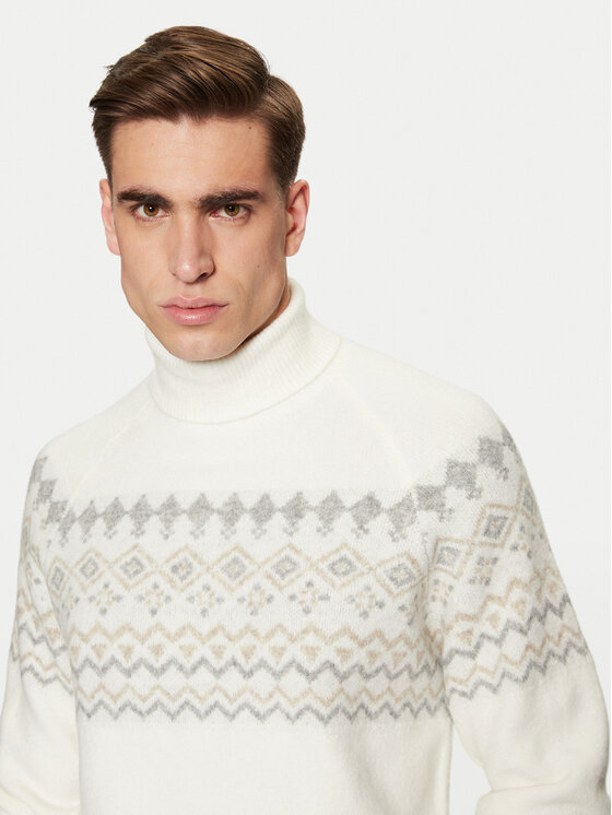 Guess Guess Гольф M4PR58 Z3LQ0 Écru Regular Fit