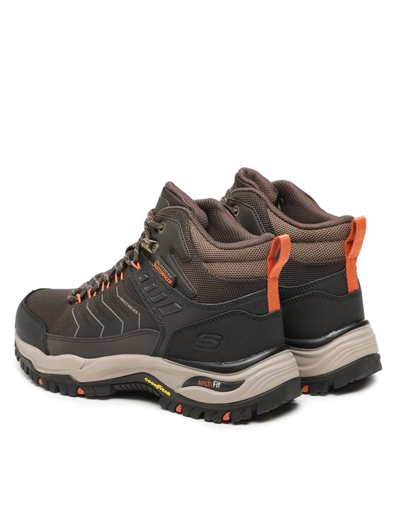 Skechers Skechers Pohodni čevlji Arch Fit Dawson Raveno 204634/BRN Rjava