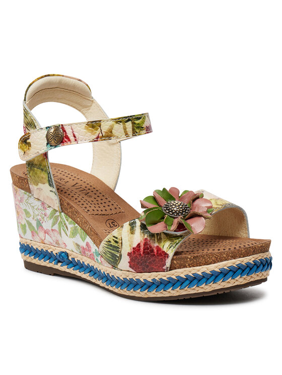 Laura Vita Laura Vita Espadryle Facyo 80 Beżowy