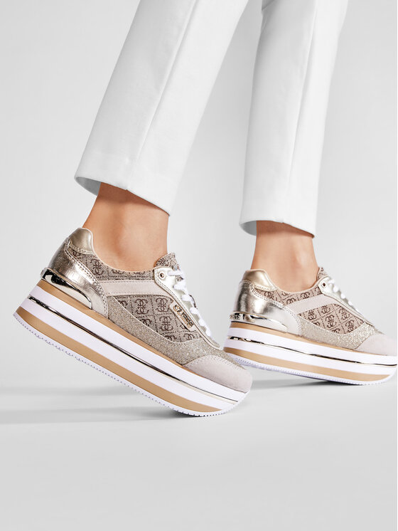 Guess Sneakers Hansin2 FL5HNS FAL12 Auriu