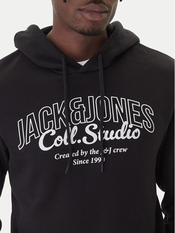 Jack & Jones Jack & Jones Completo T-shirt, felpa e pantaloni Makoto 12287681 Nero Regular Fit