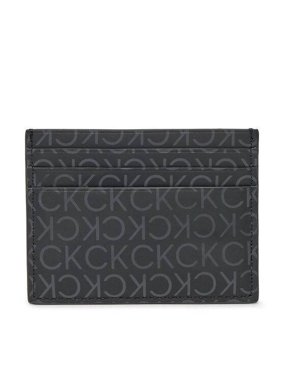 Calvin Klein Calvin Klein Калъф за кредитни карти Rubberized Cardholder 6Cc K50K511256 Черен