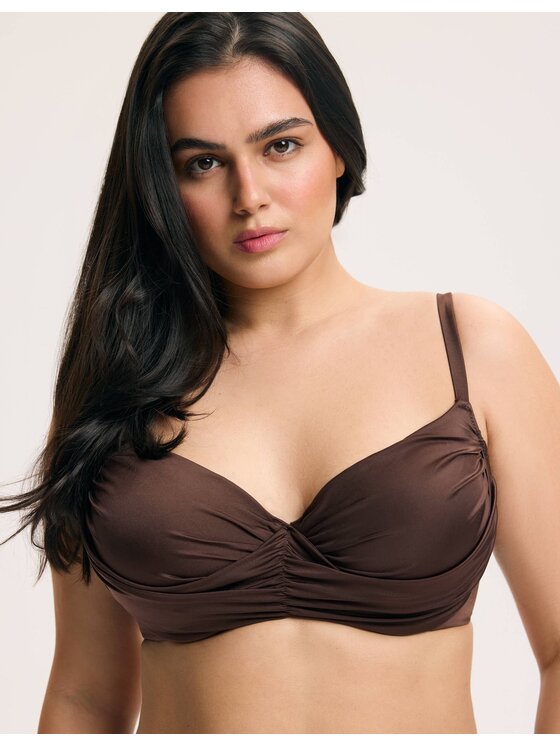 Esotiq Esotiq Góra od bikini 45590 Brązowy