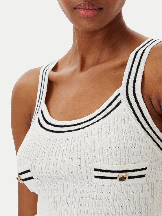 Fracomina Fracomina Top FR25ST4011K52401 Ekrüüvärv Slim Fit