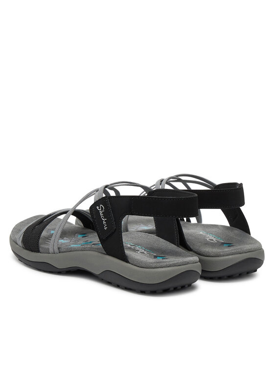 Skechers Skechers Sandały Reggae Slim-Takes Two 163112/BKCC Czarny