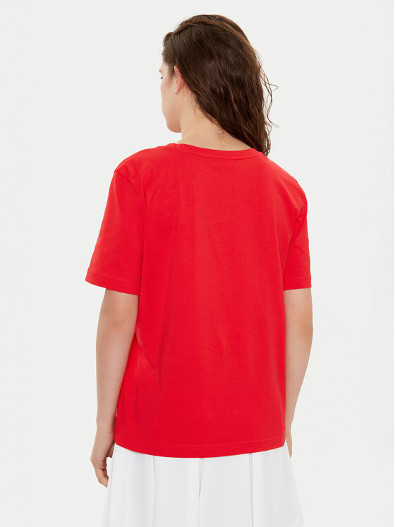 Lacoste Lacoste Футболка TF7300 Червоний Regular Fit