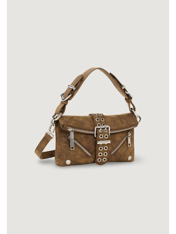 Desigual Desigual Τσάντα BAG_VALENTINE CAMEL CLUTC Καφέ