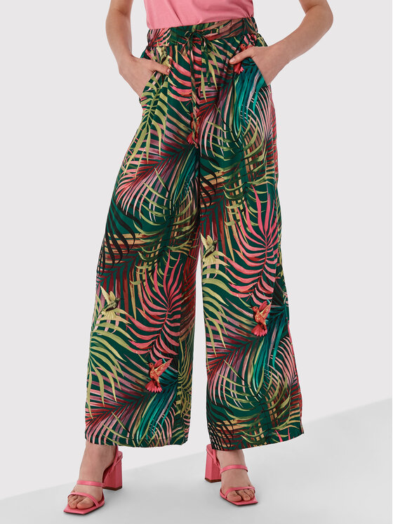 TATUUM Tatuum Штани з тканини Nokomo T2209.335 Зелений Oversize