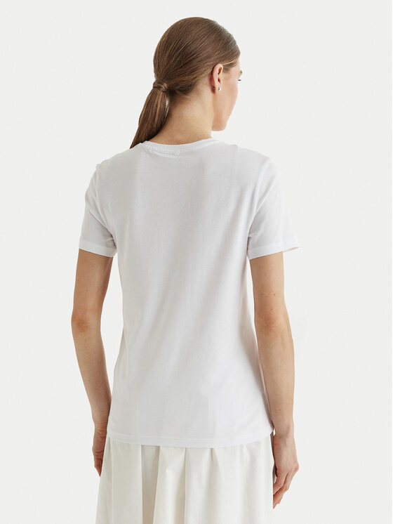 ONLY ONLY T-krekls Ketty 15288473 Balts Regular Fit