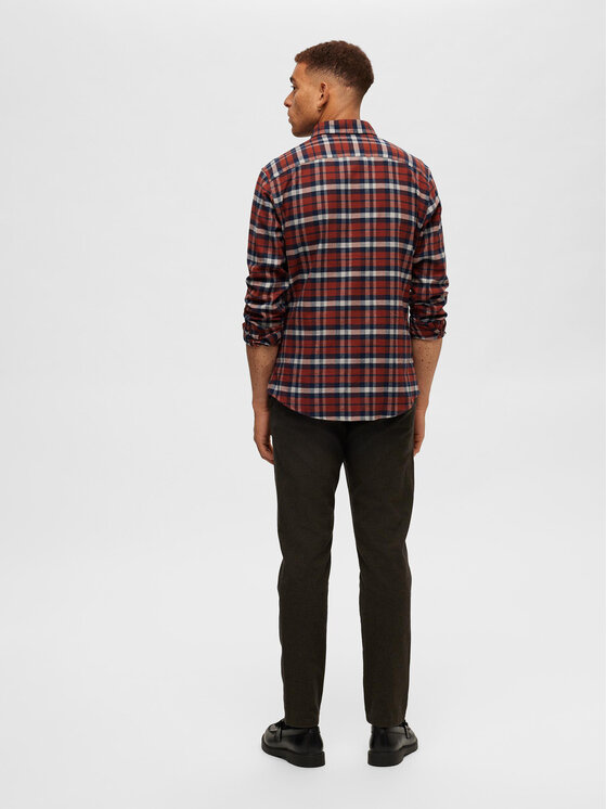 Selected Homme Selected Homme Cămașă 16091358 Colorat Slim Fit