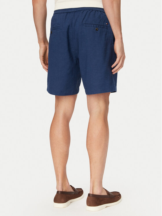 Tommy Hilfiger Tommy Hilfiger Szorty materiałowe Dover MW0MW44357 Niebieski Regular Fit