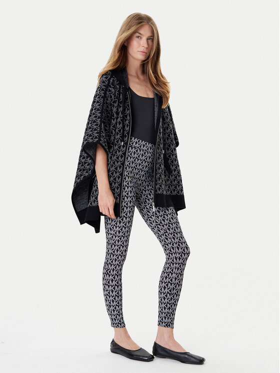 MICHAEL Michael Kors MICHAEL Michael Kors Colanți MT530WN63M Negru Slim Fit