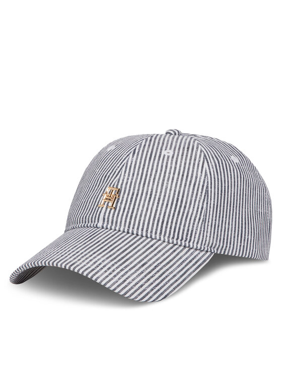 Tommy Hilfiger Tommy Hilfiger Kšiltovka Premiu Beach AW0AW17141 Modrá