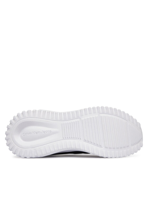 Calvin Klein Jeans Calvin Klein Jeans Sneakersy Eva Runner Laceup Sock Mat Mix YW0YW02064 Czarny