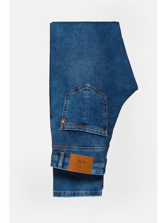 Lancerto Lancerto Jeansy KR090223000016 Granatowy Slim Fit