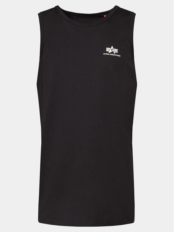 Alpha Industries Alpha Industries Tank top Small Logo 196541 Crna Regular Fit