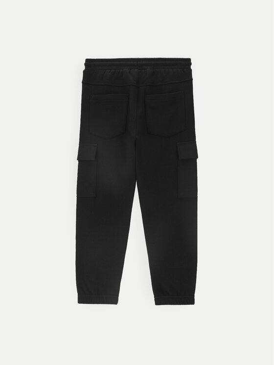 Coccodrillo Coccodrillo Donji dio trenerke ZC4120201WBK Crna Regular Fit