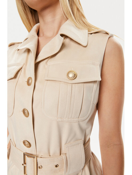 Guess Guess Vest Felisia W4GN55 WG6T0 Beež Regular Fit