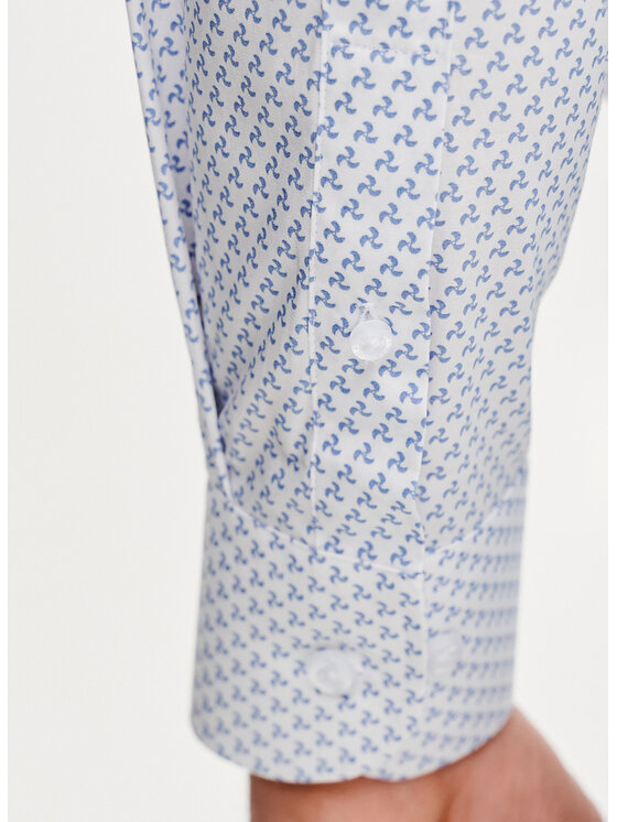 Pako Lorente Pako Lorente Koszula P25SF-1X-047 Biały Slim Fit