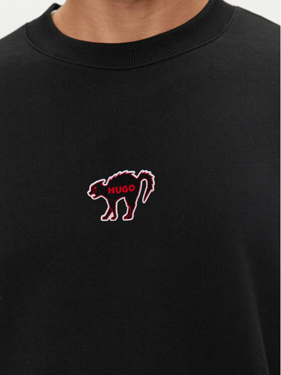 HUGO Hugo Sweatshirt Duberries 50518981 Schwarz Relaxed Fit