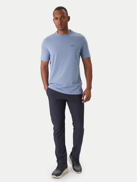 BOSS BOSS Tričko 50506373 Modrá Regular Fit