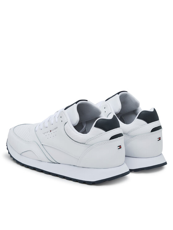 Tommy Hilfiger Tommy Hilfiger Laisvalaikio batai New Runner Eva Ess FM0FM05512 Balta