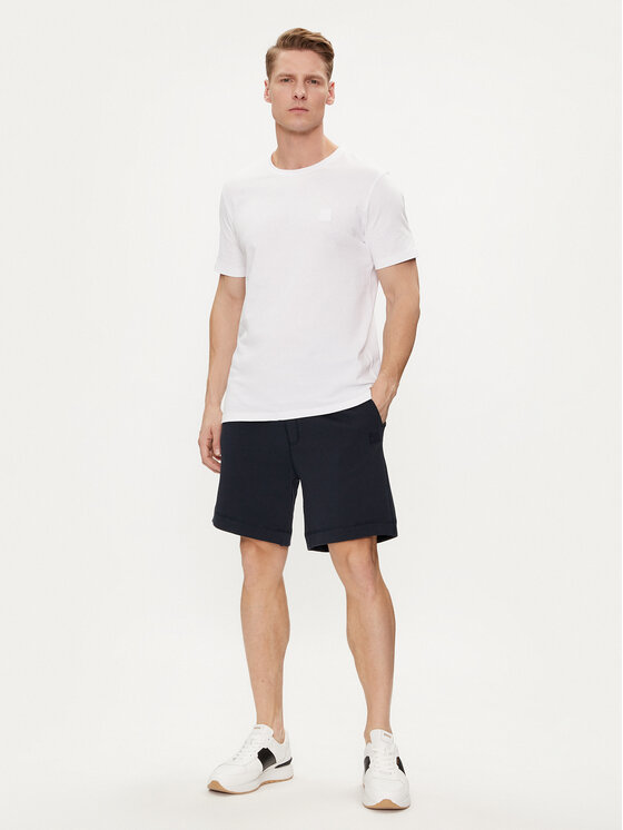 BOSS Boss Szorty sportowe Sewalk 50511726 Granatowy Regular Fit