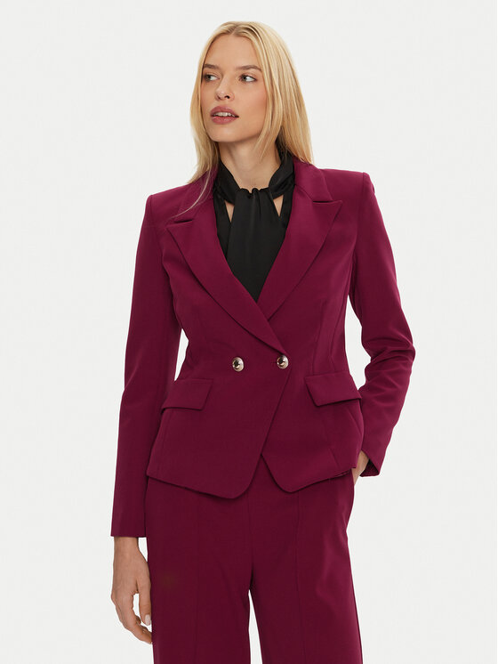 Rinascimento Rinascimento Sakko CFC0119983003 Dunkelrot Regular Fit