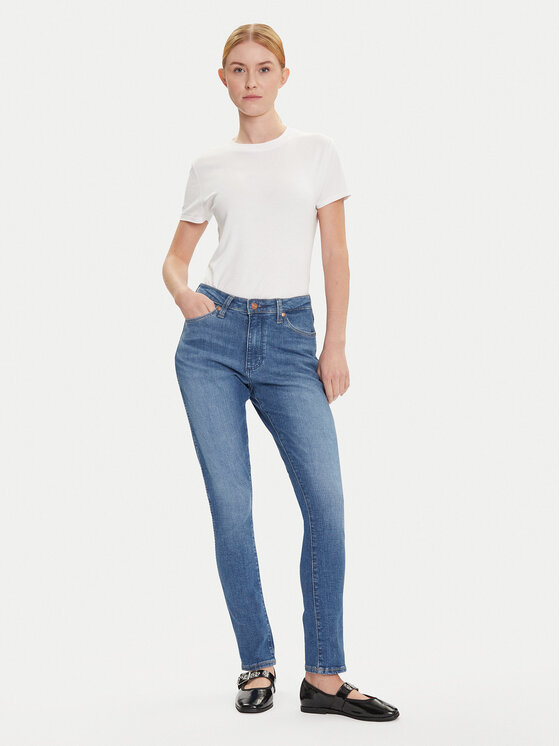 Wrangler Wrangler Teksad Sienna 112362641 Sinine Slim Fit