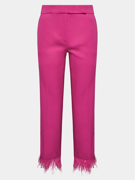 MICHAEL Michael Kors MICHAEL Michael Kors Текстилни панталони MH330K43GZ Розов Regular Fit