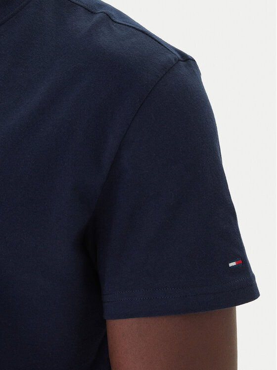 Tommy Jeans Tommy Jeans T-särk DM0DM21978 Tumesinine Regular Fit