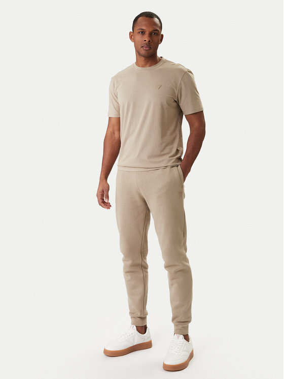 Guess Guess Спортивні штани Z2YB22 K9V31 Бежевий Regular Fit