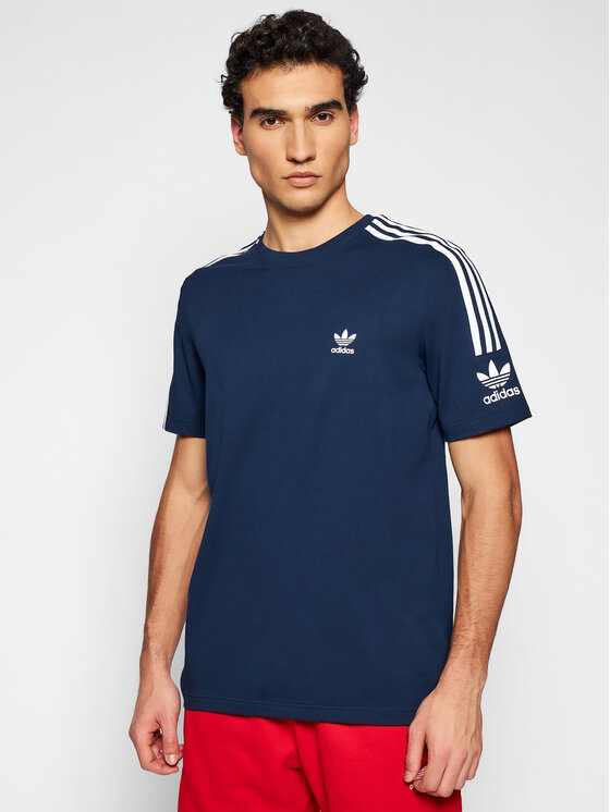 adidas T-shirt Tech ED6117 Bleu marine Fit • Modivo.fr