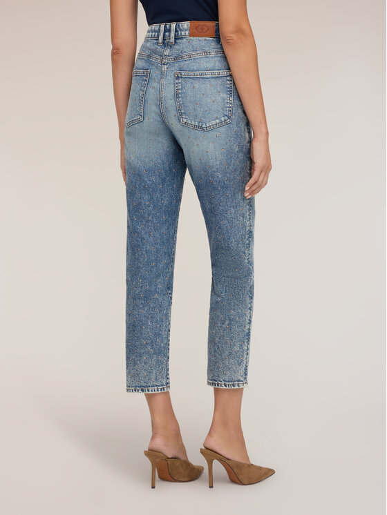 Motivi Motivi Jeans P423Q004829N004 Turchese Slim Fit