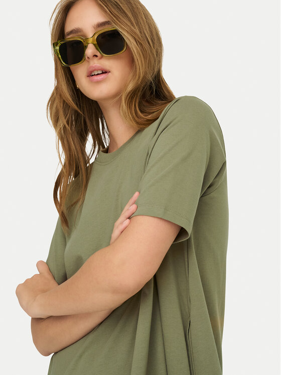 ONLY ONLY Haljina za svaki dan Mara 15374631 Zelena Oversize