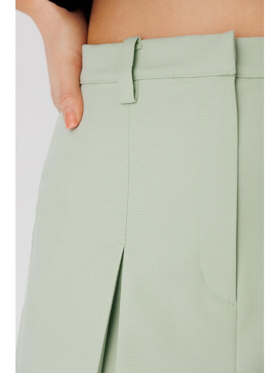 LAURELLA LAURELLA Sukňa 7SS007 Zelená Regular Fit