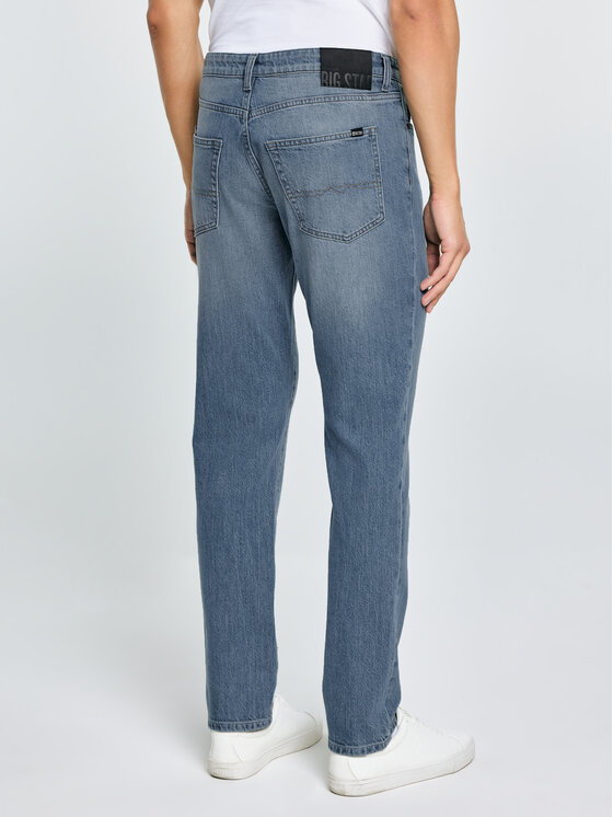 BIG STAR BIG STAR Jeansy HARPER Niebieski Tapered Fit