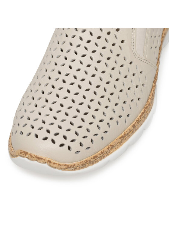 Rieker Rieker Halbschuhe N4251-60 Beige