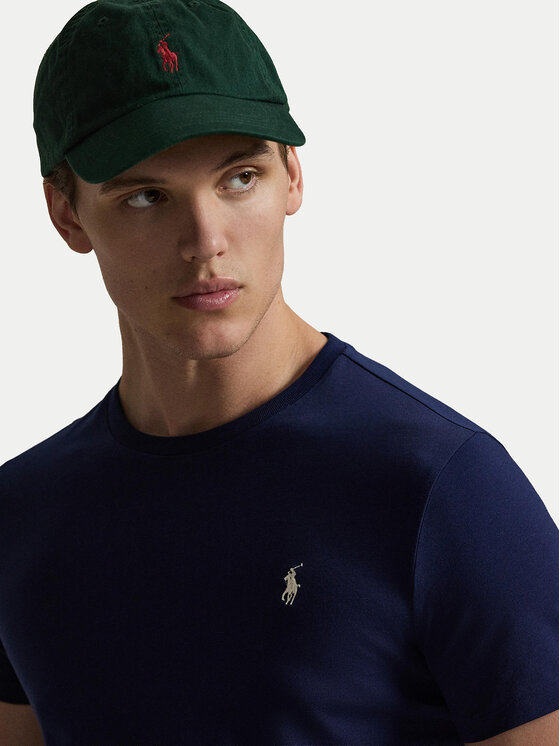 Polo Ralph Lauren Polo Ralph Lauren T-shirt 710671438525 Tamnoplava Slim Fit