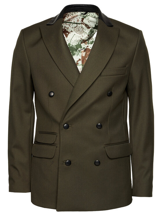 Rage Age Rage Age Sakko Blade Grün Slim Fit