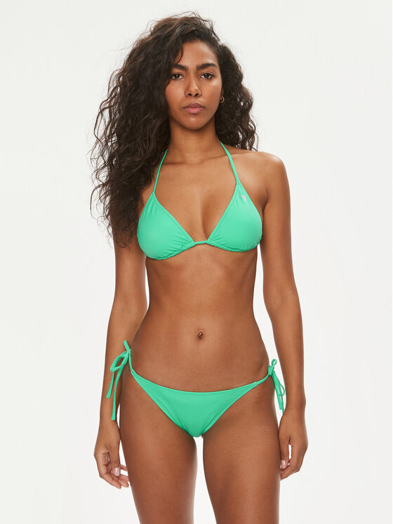 Guess Guess Dół od bikini E4GO00 LY00K Niebieski