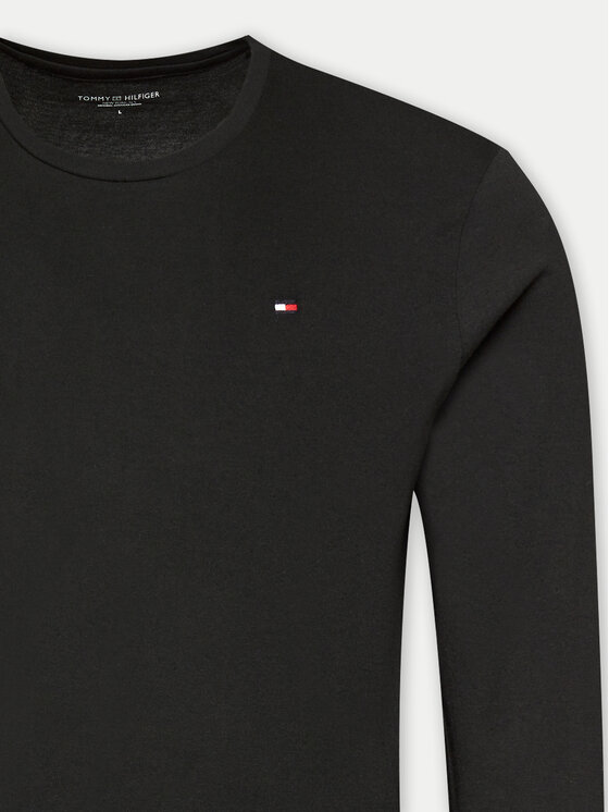 Tommy Hilfiger Tommy Hilfiger Set di 3 long sleeve UM0UM03378 Nero Regular Fit