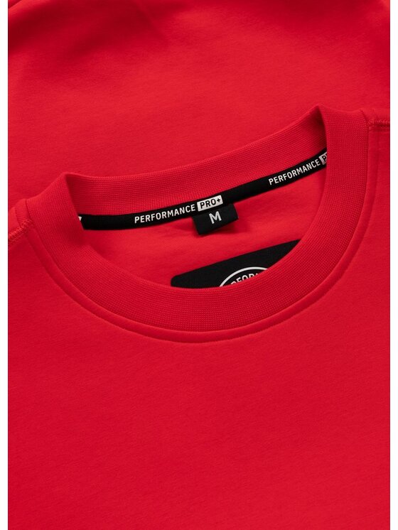 PITBULL PITBULL Bluza DOGWOOD Czerwony Regular Fit