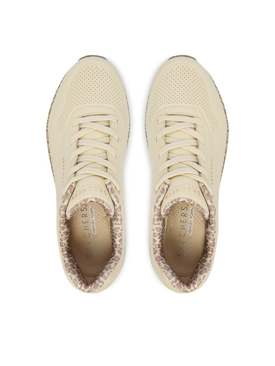 Skechers Skechers Sneakersy Uno - Safari Time 155412/WHLD Béžová