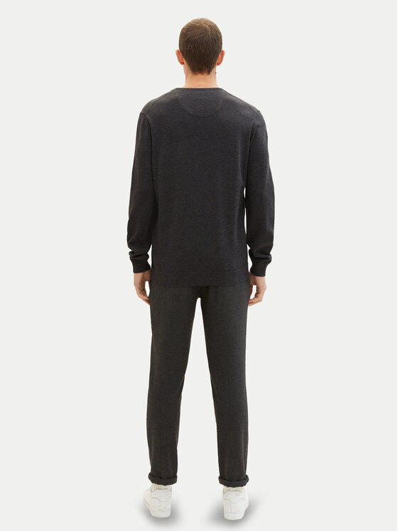 Tom Tailor Tom Tailor Sweter 1038427 Szary Regular Fit