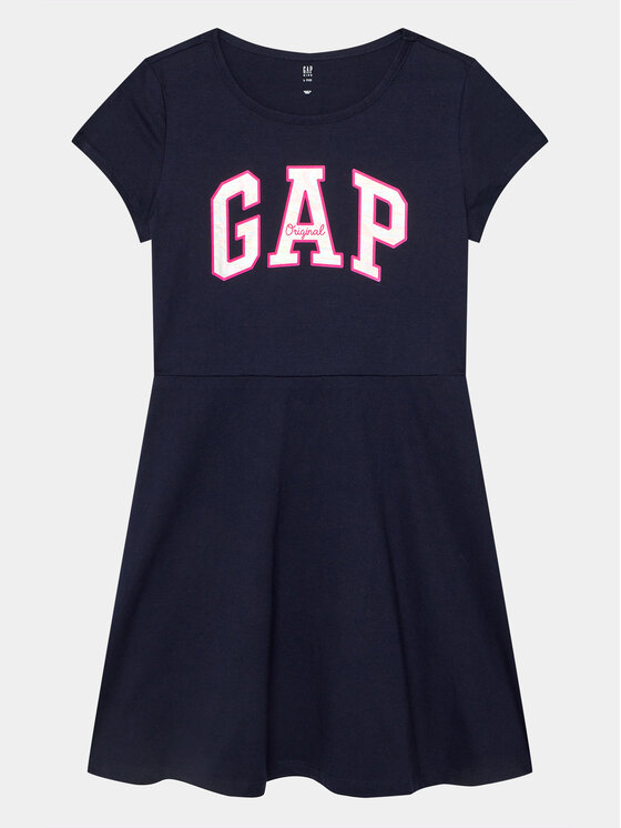 Gap Haljina Za Svaki Dan 792417-00 Tamnoplava Regular Fit