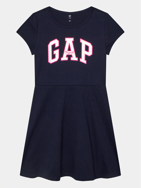Gap Rochie de zi 792417-00 Bleumarin Regular Fit