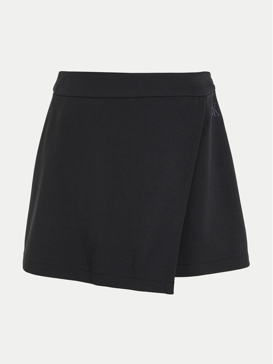 Calvin Klein Jeans Calvin Klein Jeans Fustă IG0IG02731 Negru Regular Fit